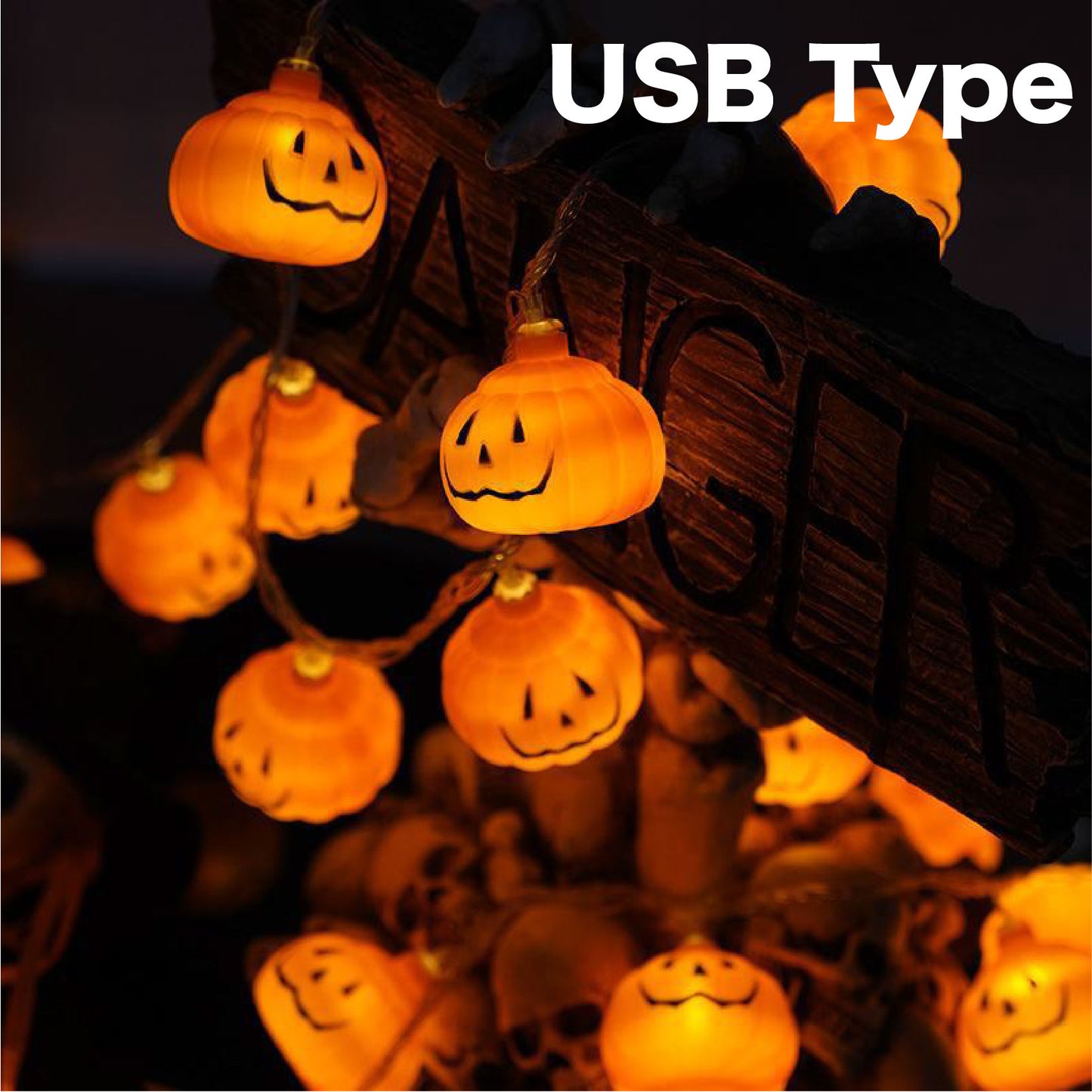 【LED燈串燈飾】聖誕節/萬聖節合用|氣氛燈|氛圍燈-USB供電款 (可混合購買2款起)