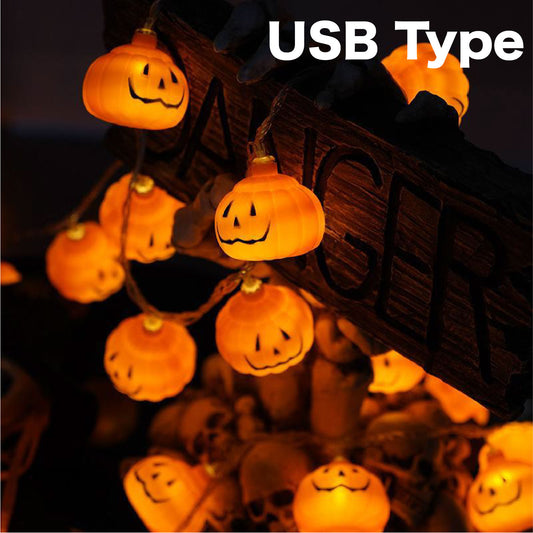 【LED燈串燈飾】聖誕節/萬聖節合用|氣氛燈|氛圍燈-USB供電款 (可混合購買2款起)