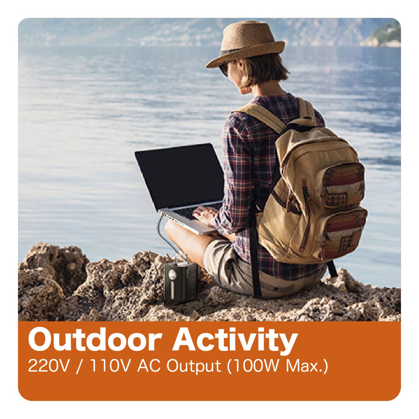 P01 Supra (160Wh) Portable AC Station