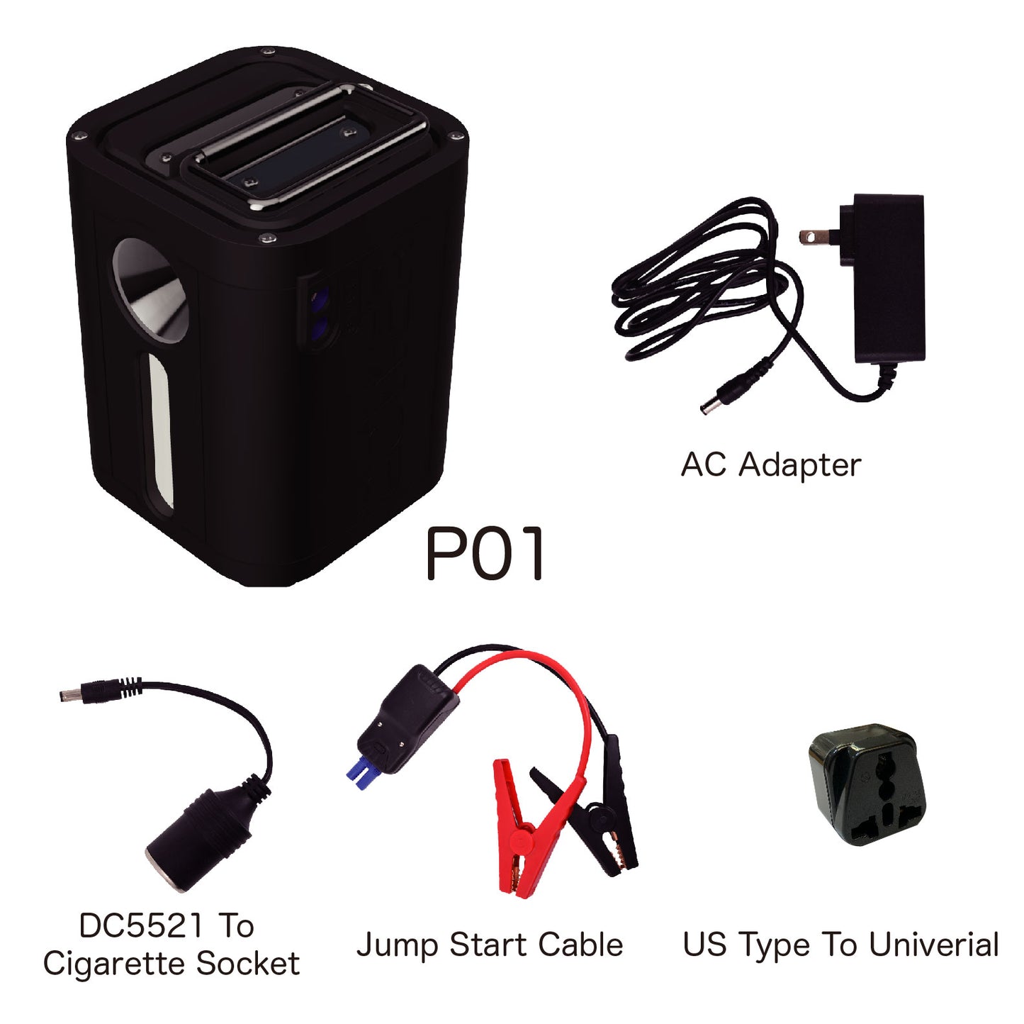 P01 Supra (160Wh) Portable AC Station