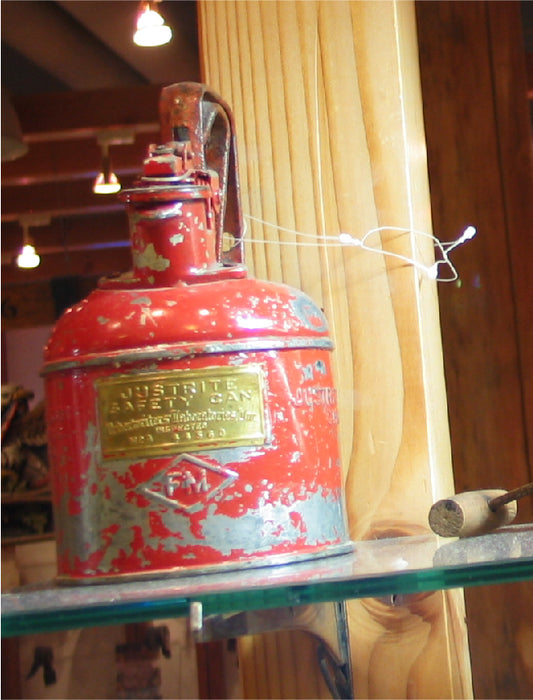 U.S.A. Protectoseal Co. Chicago Safety Gas Can 美國古董安全氣體罐