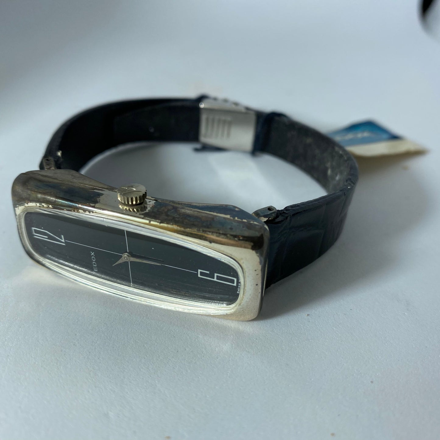 New Old Stock (N.O.S.) EDOX Watch 1970s ED0004