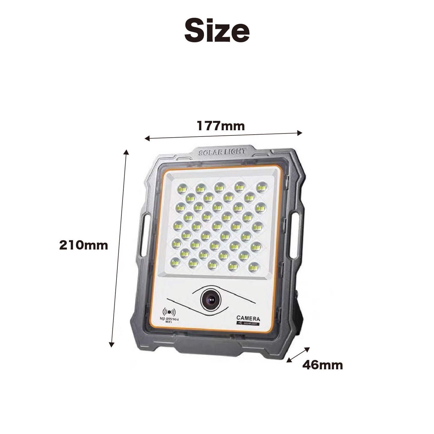 L13A Solar LED Light with IP Camera (16GB Memory)