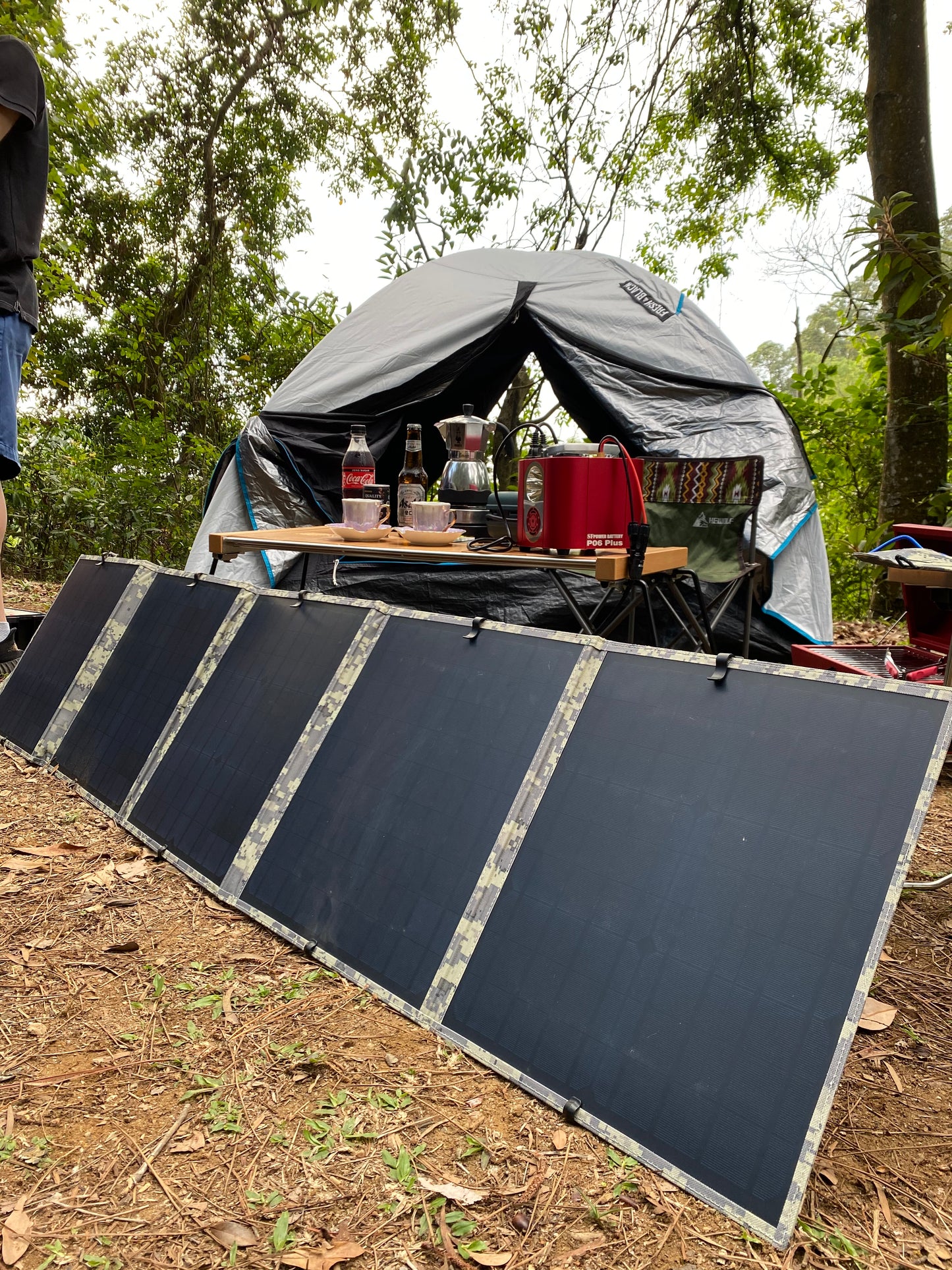 Solar Factory Folding Solar Panel 100W (18V)