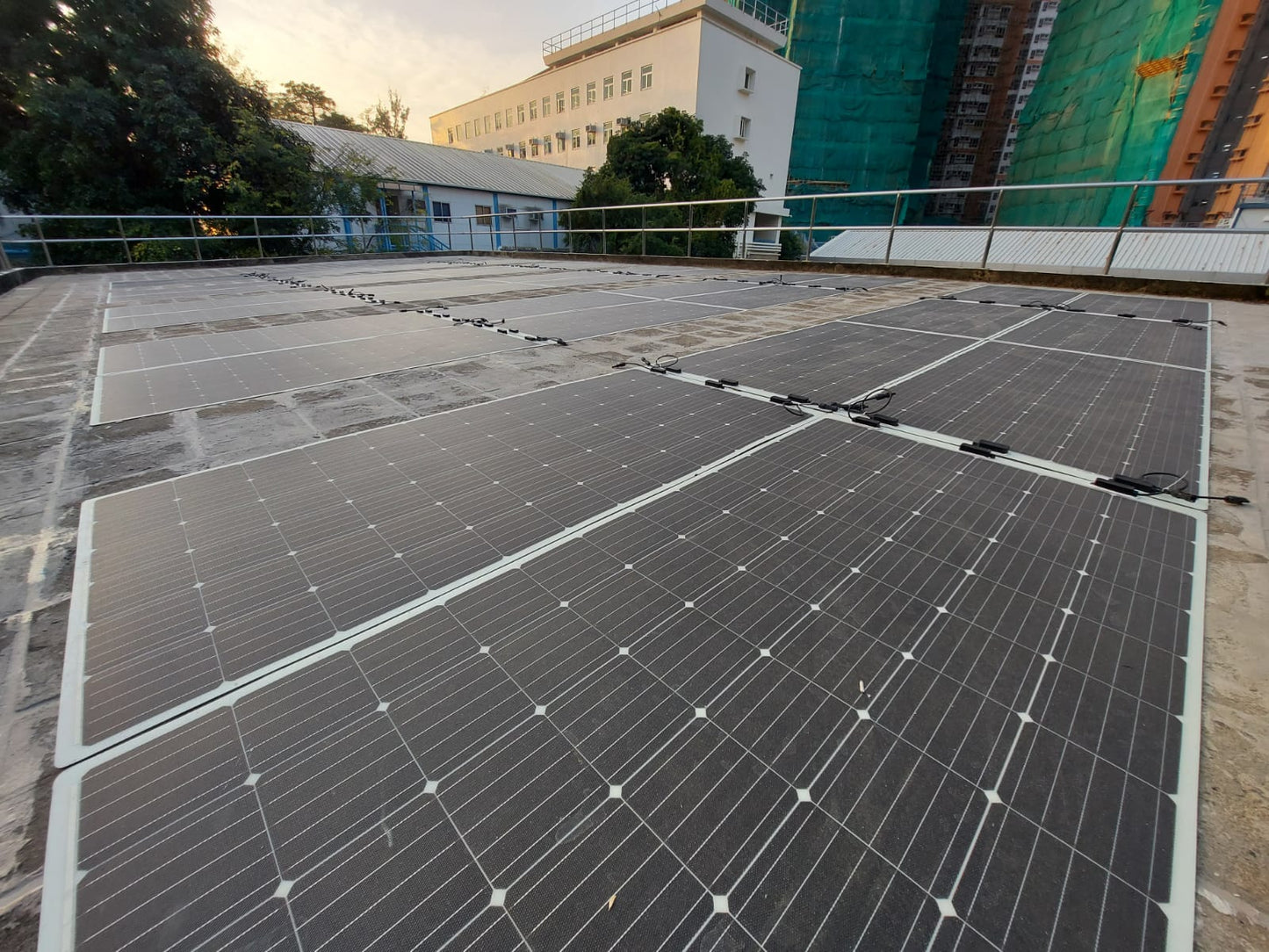 Sunman 375W Flexible Solar Panel For Rooftop|Container House|Warehouse|Caravan|Yacht|Golf Cart