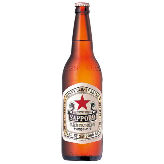 【現貨日本直送】札幌SP. ラガー(大)ケース-Sapporo Lager(大)633ml瓶裝