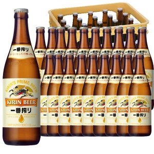 【現貨日本直送】一番搾り(大) ケース-Kirin一番搾り(大)633ml瓶裝