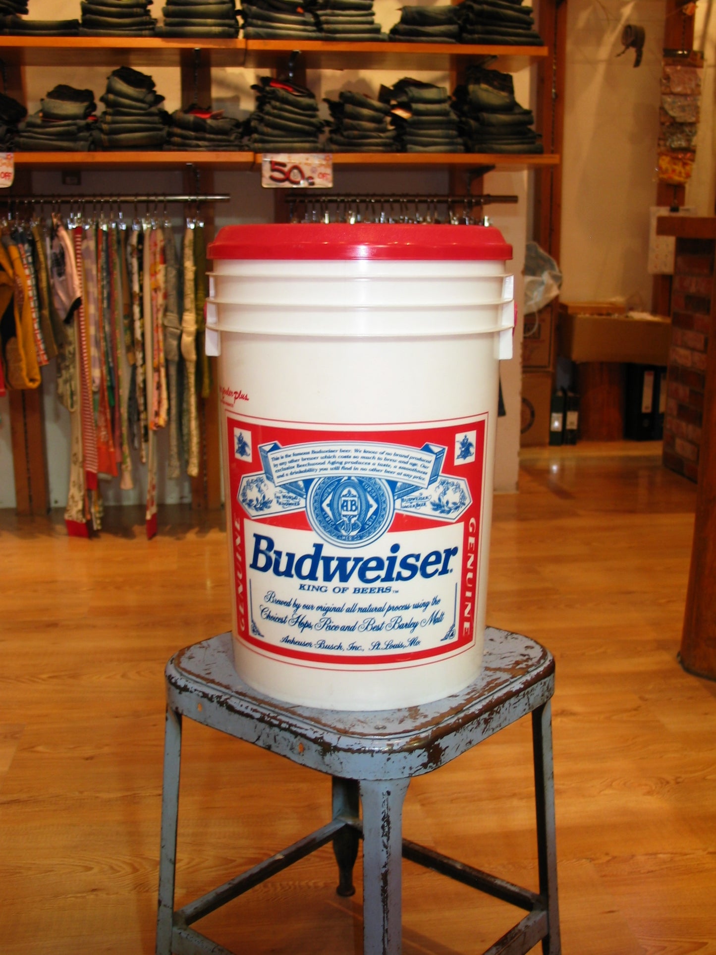 U.S.A.Vintage Budweiser Beer Coolers美國百威啤酒凍筒