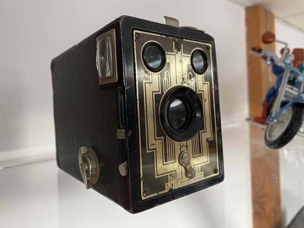 U.S.A. Brownie Junior Six 20 Kodak Camera Vintage擺設
