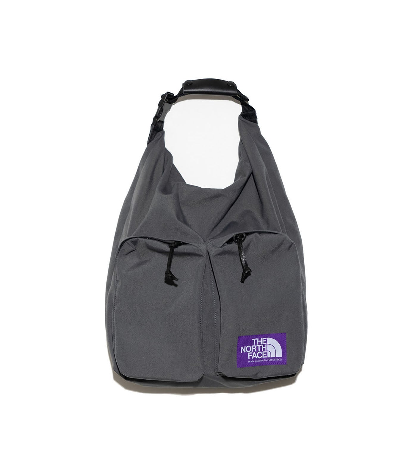 north face shoulder bag purple label