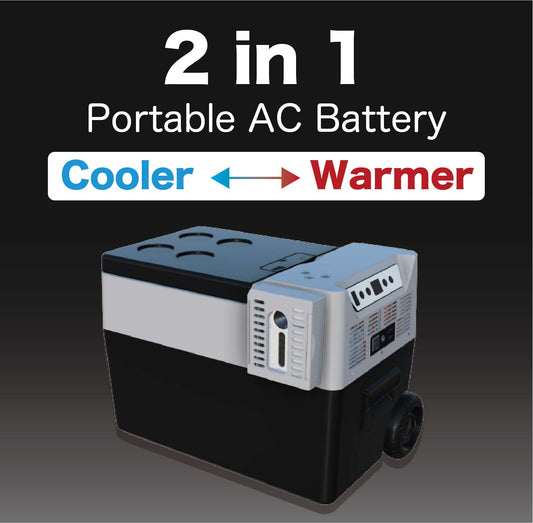 【All-in-one AC Portable Battery 30L Car Refrigerator (Keep Cool and Warm)】AC移動電源一體30L冷熱保温箱 By Order