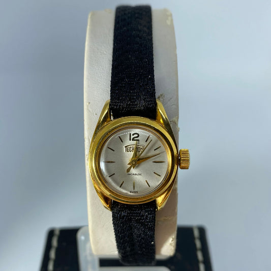 New Old Stock (N.O.S.) TECHNOS Watch 1960s TN0002