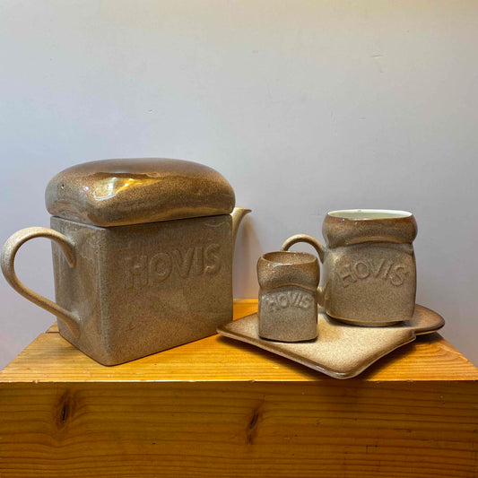 Carlton Ware Hovis Toaster & Bread Tea Pot Set
