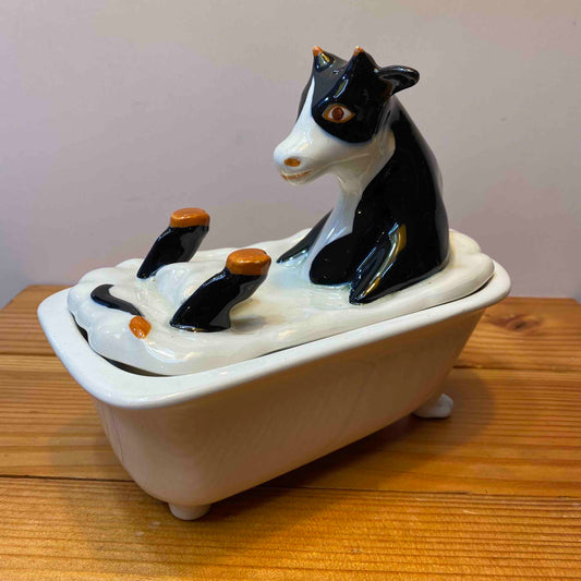Carlton Ware Ceramic Bathing Cow