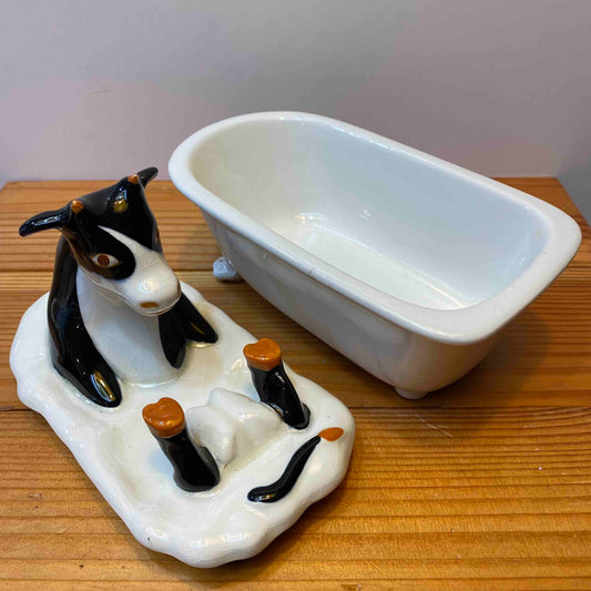 Carlton Ware Ceramic Bathing Cow