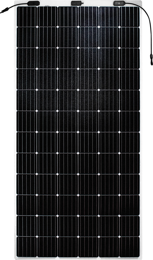 Sunman 375W 柔性太陽能板 適用於: 屋頂｜貨櫃屋｜貨倉｜露營車｜遊艇｜高爾夫球車等