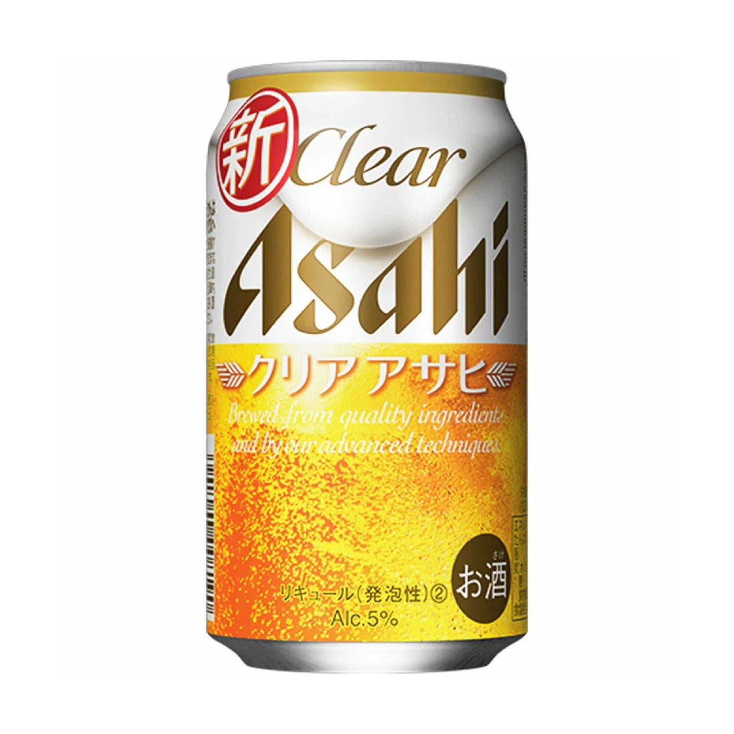 【現貨日本直送】クリアアサヒケース Asahi Clear 350ml罐裝