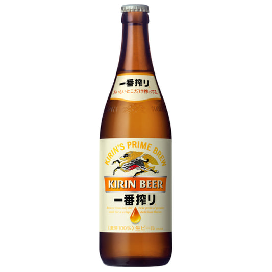 【現貨日本直送】一番搾り（大） ケース-Kirin一番搾り（大）633ml瓶裝